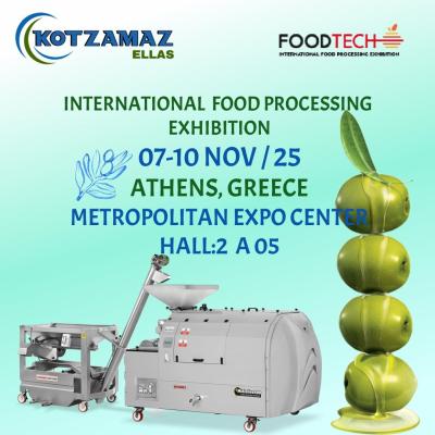 FOODTECH ATHENS 2025 INTERNATIONAL FOOD PROCESSING EXHIBITION